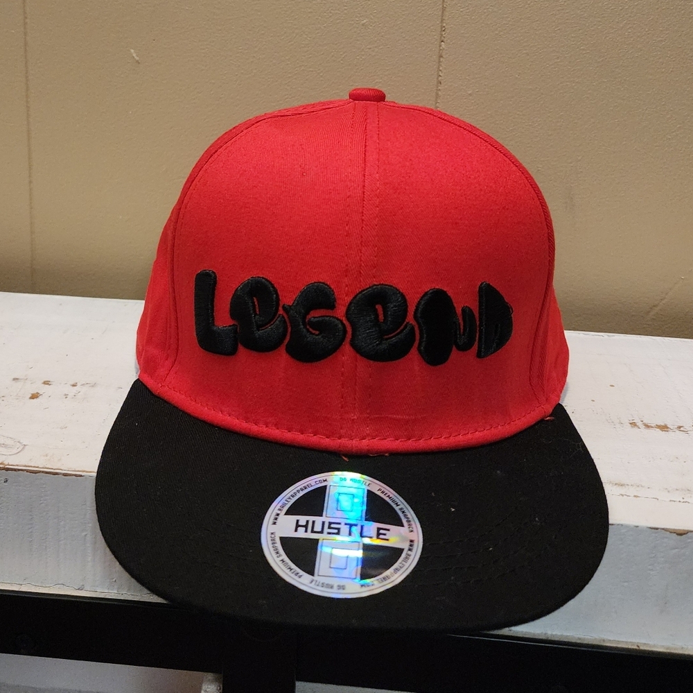 New Red and Black Legend Cap